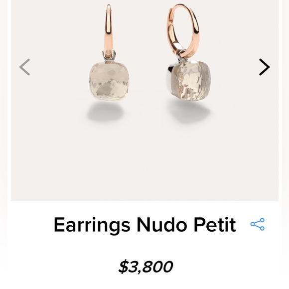 Pomellato Earrings Nudo Petit - brand new, never wore - Picture 1 of 7